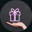 rundes Logo mit der EmpowerHER Frau